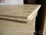 OSB 3 deska 25 mm, 4PD 2500 x 675