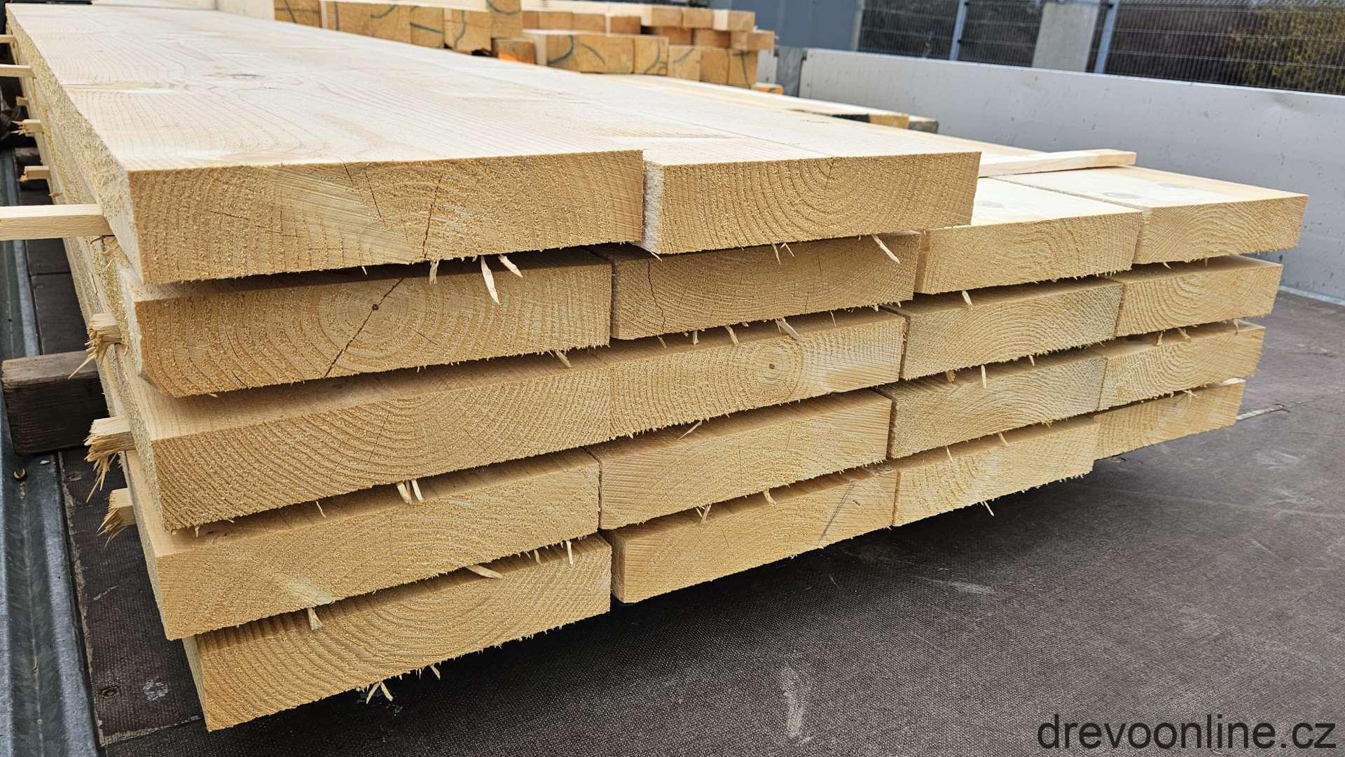 Fošna dřevěná 50 x 250 délka 3 m