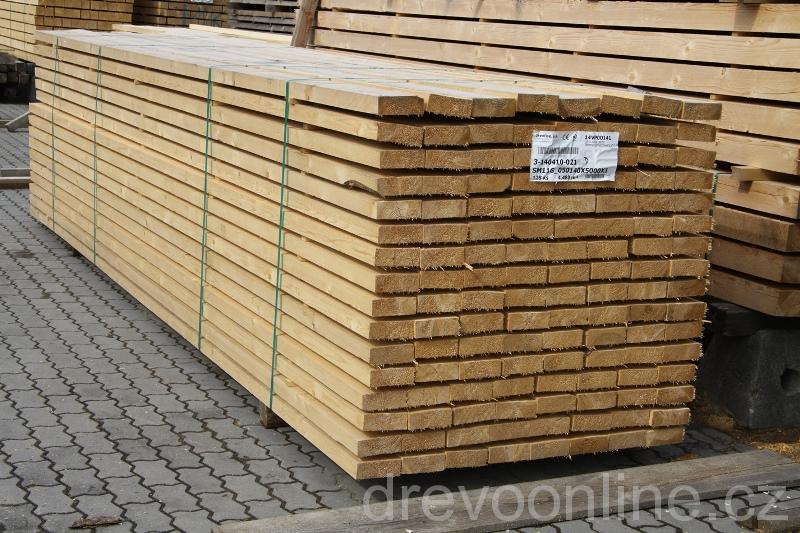 Fošna dřevěná 50 x 120 délka 3 m