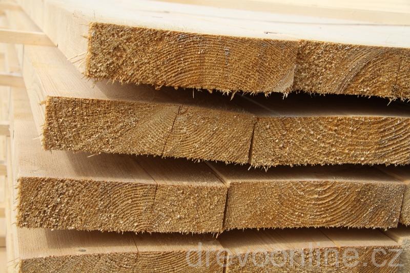 Fošna dřevěná impregnovaná 50 x 250 délka 5 m