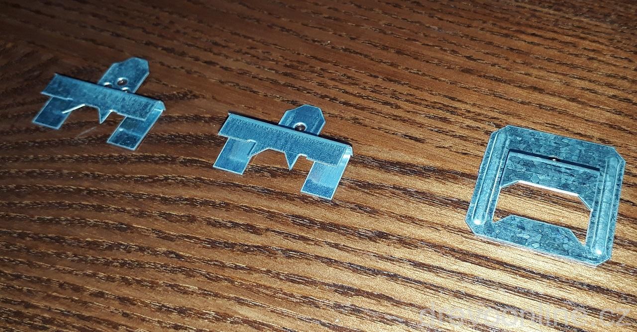 Palubková spona C3 - spona profil