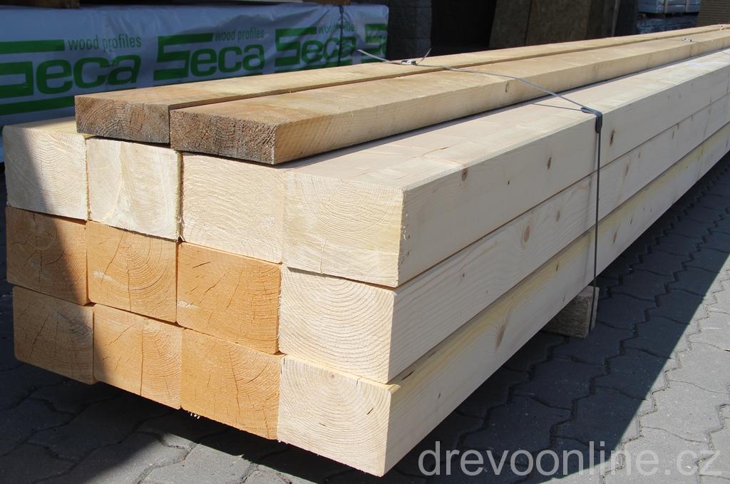 KVH Hranol dřevěný 140 x 140 délka 1m