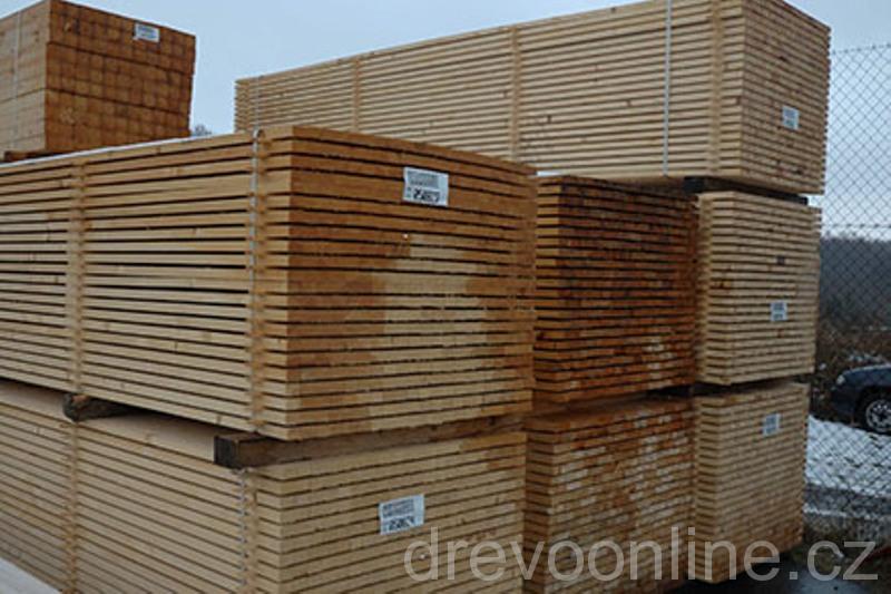 Lať střešní 40 x 50 délka 4m - impregnované