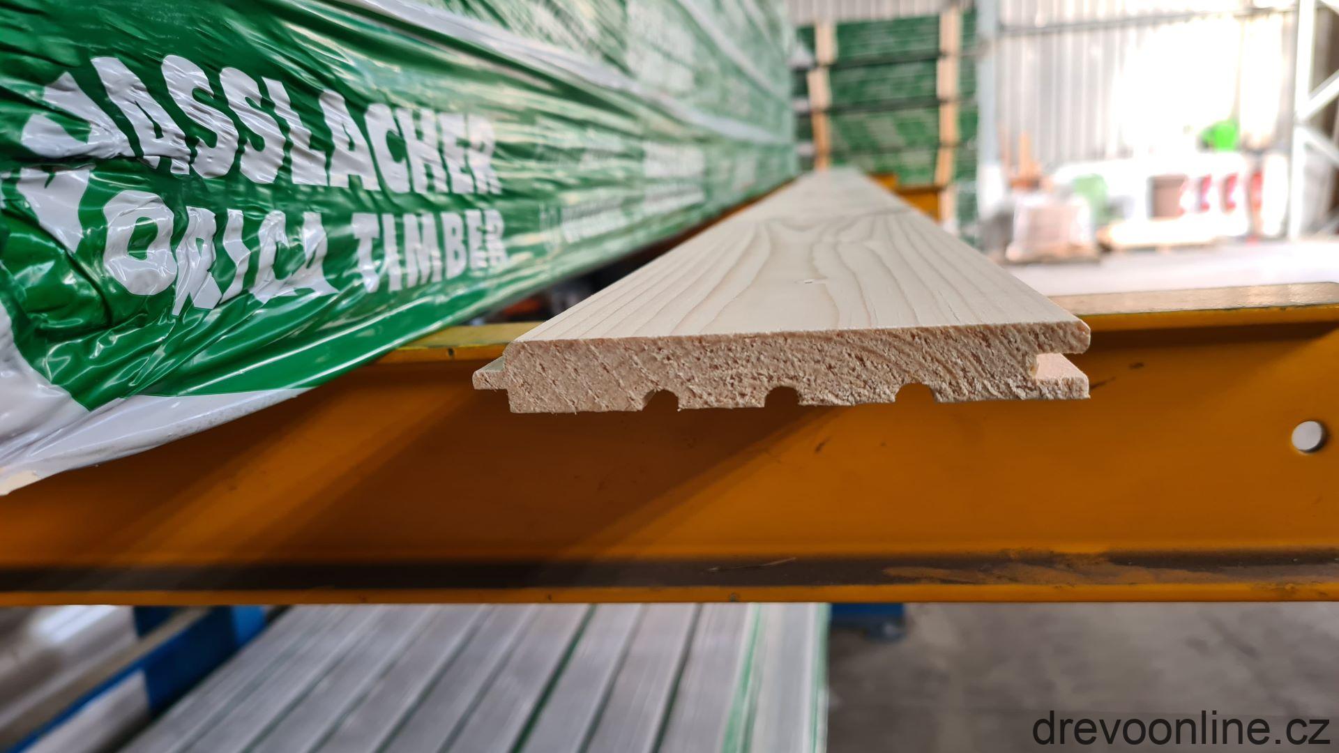 Palubka obkladová smrková klasik A/B, 15x116x5 000mm, (4,06)/bal)