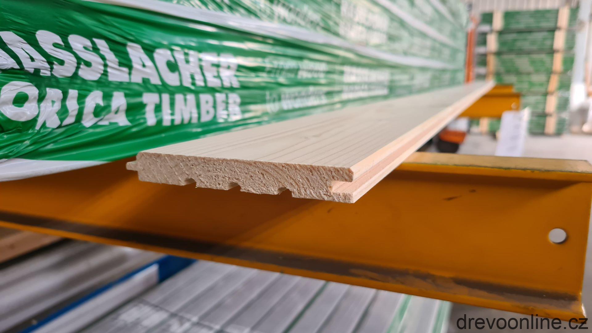 Palubka obkladová smrková klasik A/B, 15x116x5 000mm, (4,06)/bal)