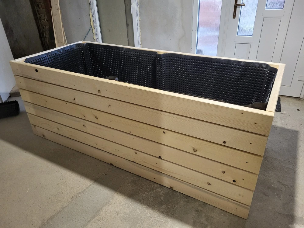 Vyvýšený záhon 210x88cm výška 77cm