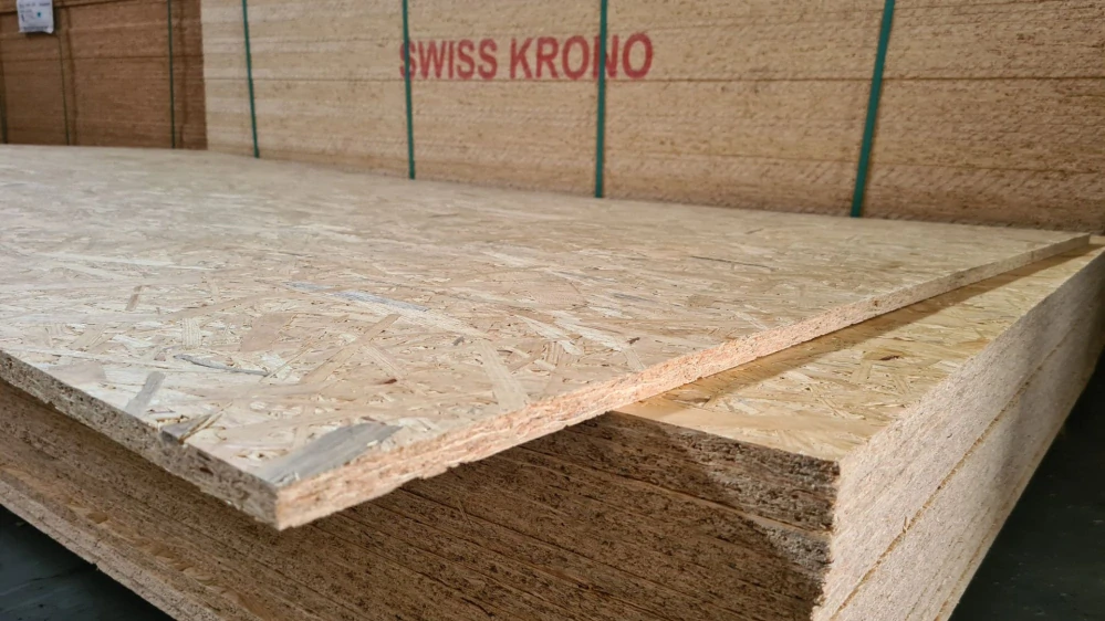 OSB 3 deska 10 mm, ostrá hrana 2500 x 1250 - CENA za m2