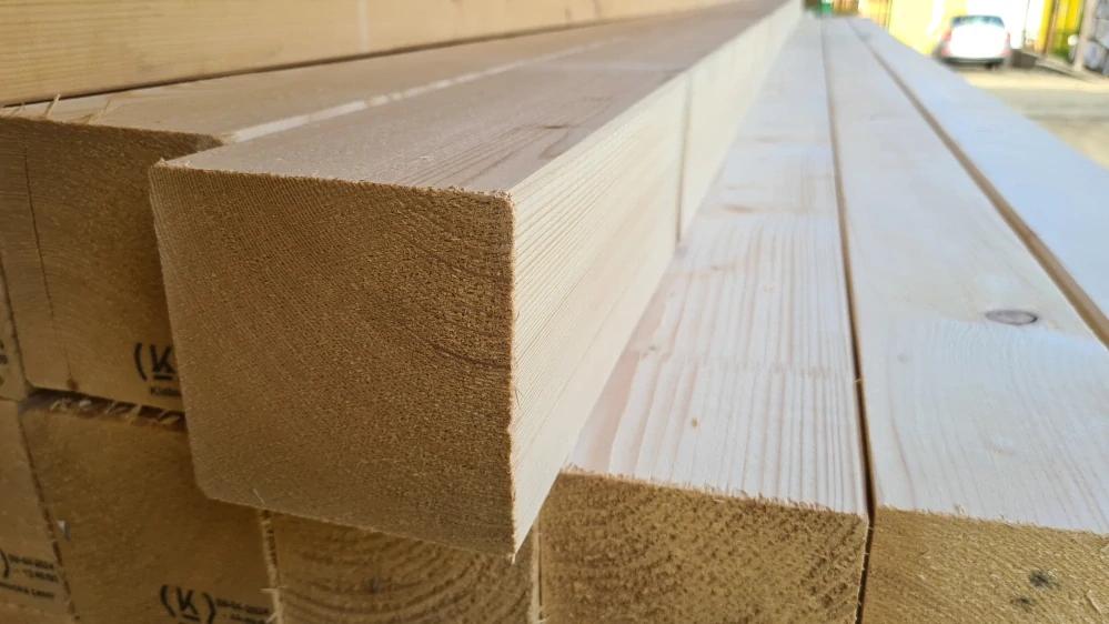 KVH Hranol dřevěný 80 x 80 délka 5m