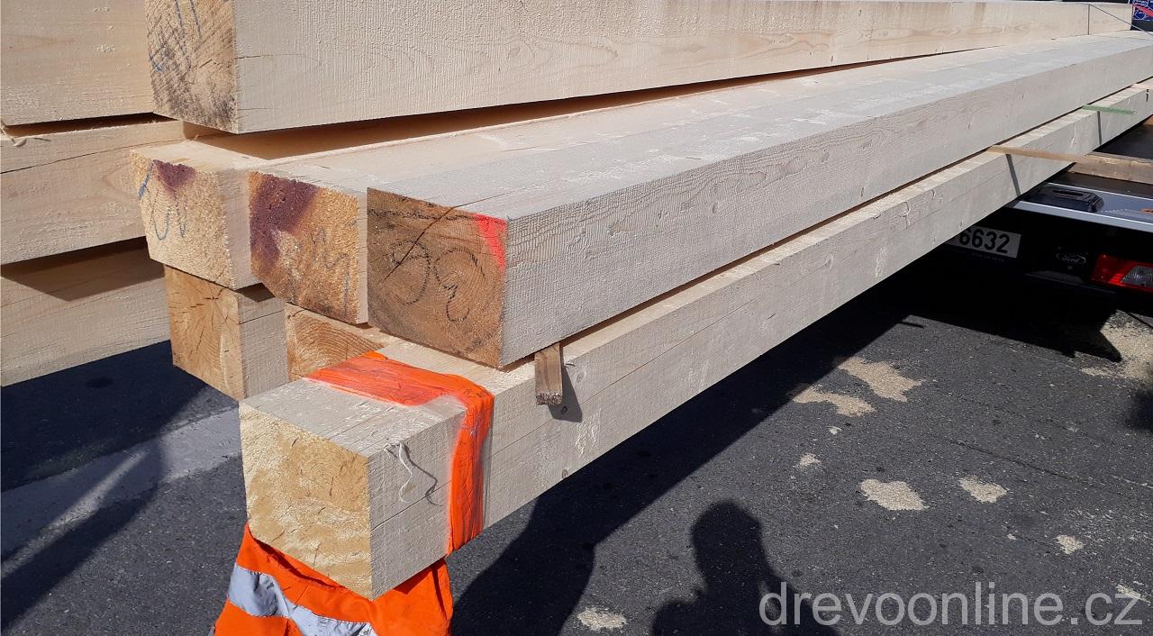 Hranol dřevěný smrkový 160 x 200 délka 2m