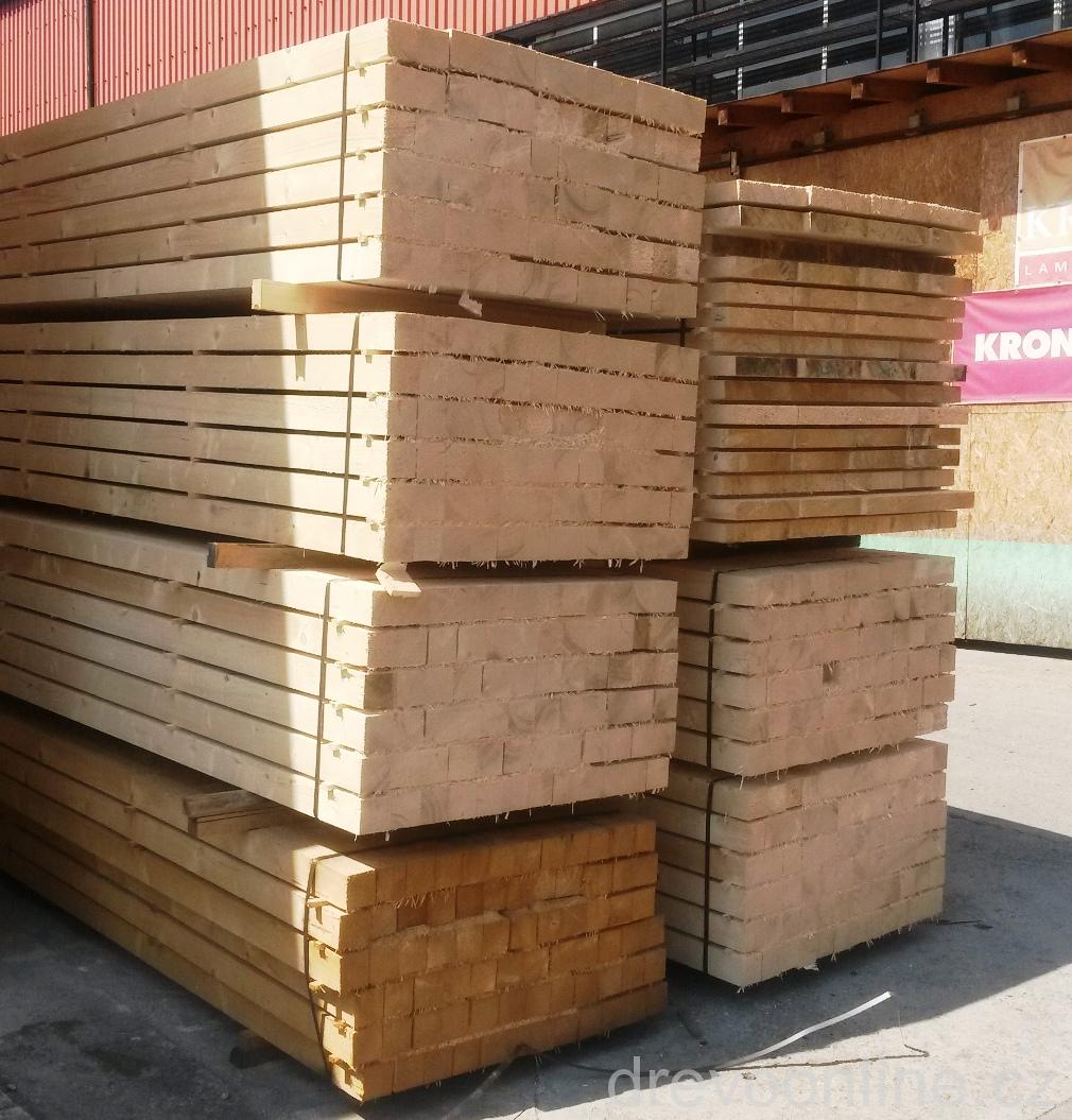 Hranol dřevěný smrkový 100 x100 délka 2m