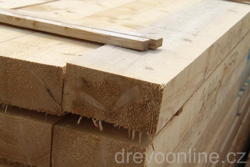 Hranol dřevěný smrkový 80 x160 délka 6 m