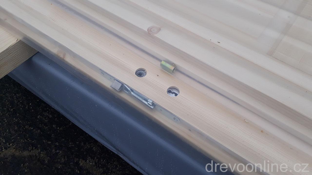 Dveře vnitřní dvoukazetové 60/197, levé - ČESKÝ KVALITNÍ VÝROBEK