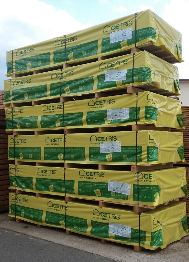 Cementotřísková deska Cetris Basic 12 mm (3350x1250) m2