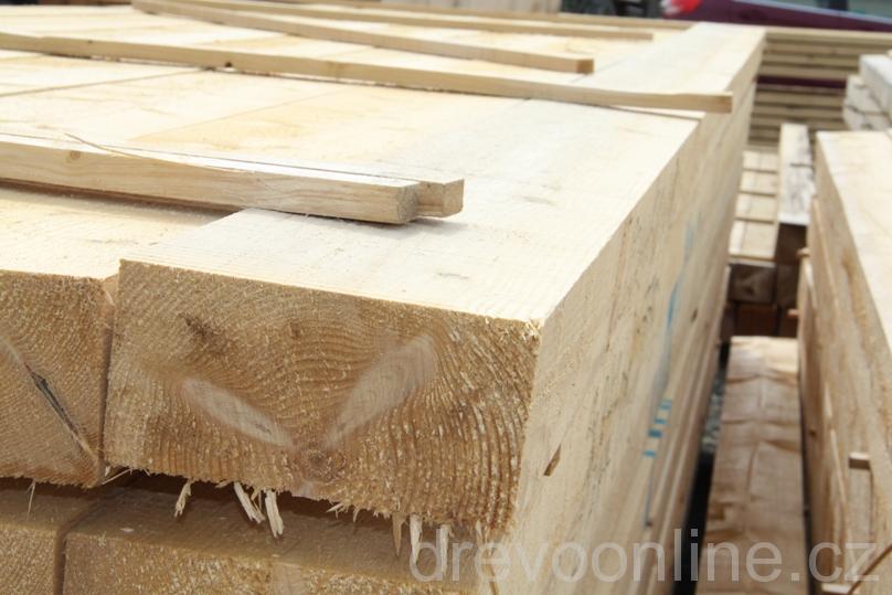Hranol dřevěný smrkový 100 x160 délka 4 m