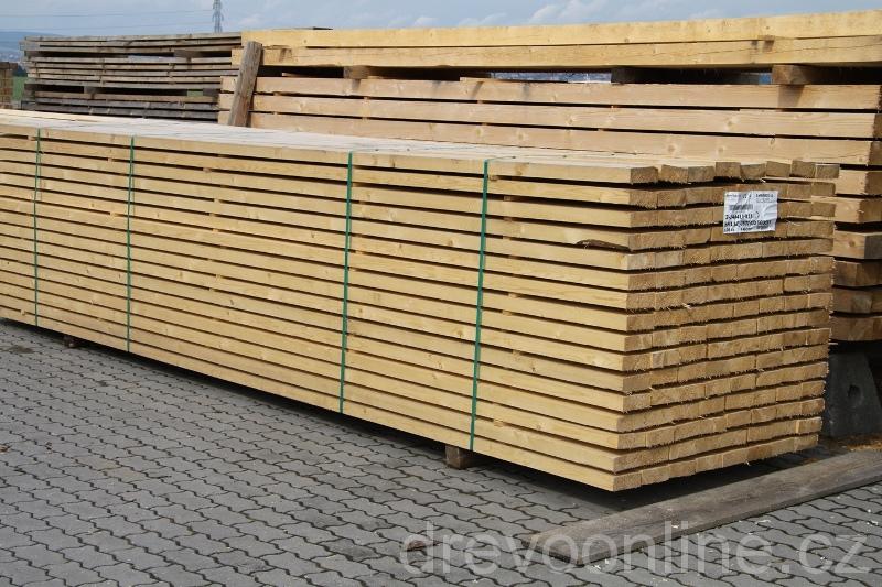 Fošna dřevěná 50 x 200 délka 8 m