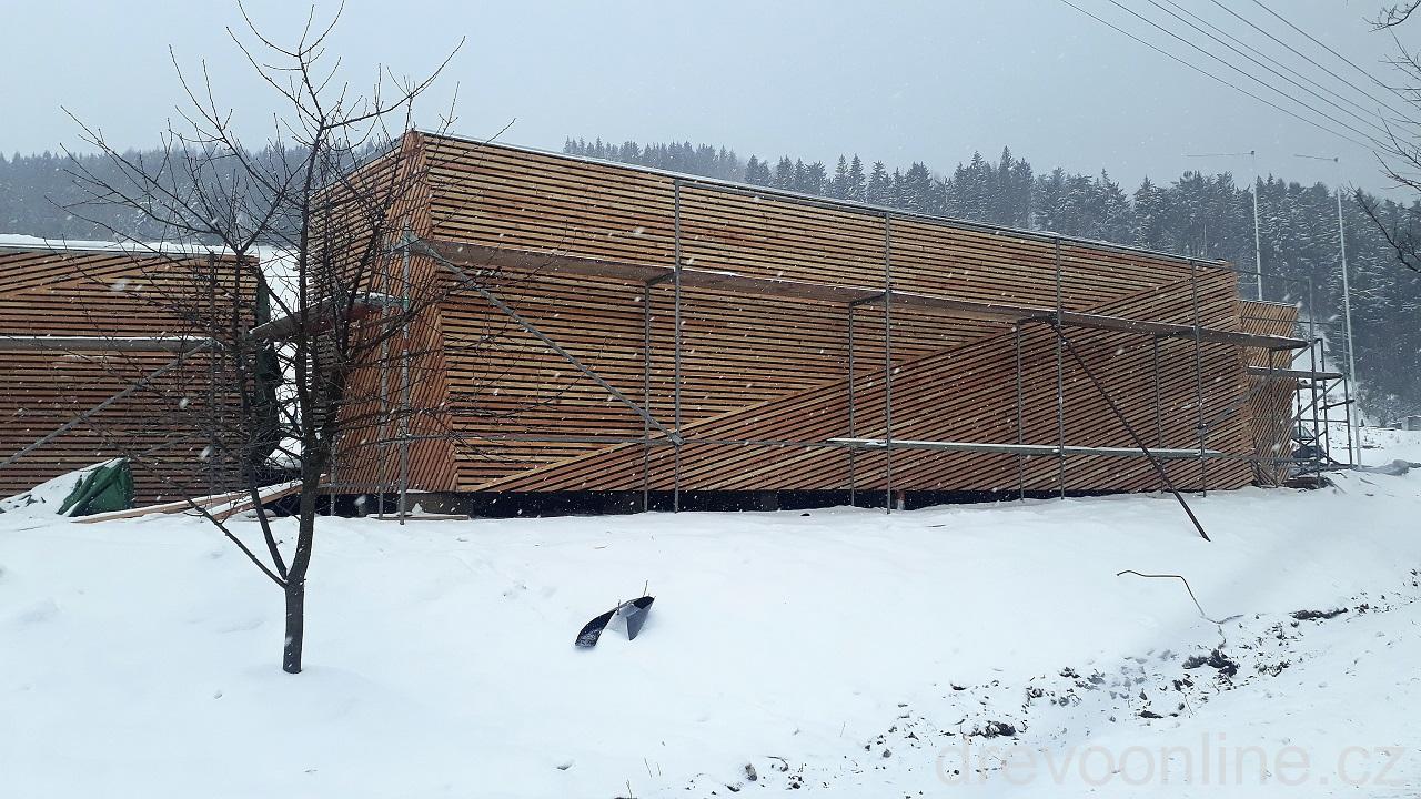 Modřínová lať 32 x 50 délka 4m cena za kus