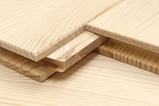 Biodeska třívrstvá lepená PD smrk A/B 2500x625mm 19mm