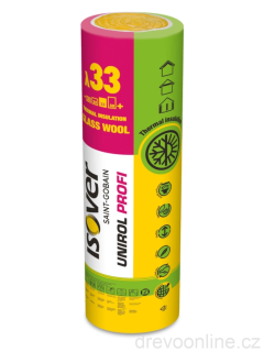 Tepelná izolace ISOVER UNIROL PROFI 100 mm (5,4 m2/bal.)